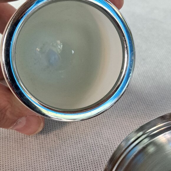 Vtg Royal Worcester England Wren & Finch Birds Large Double Egg Coddler - Picture 9 of 13